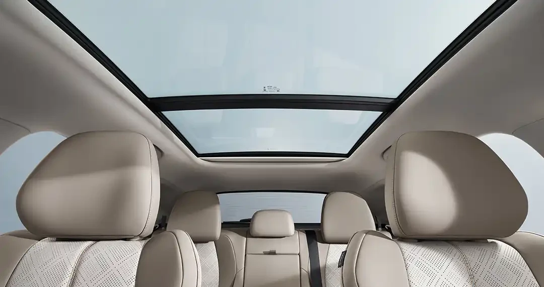 teto solar panirâmico