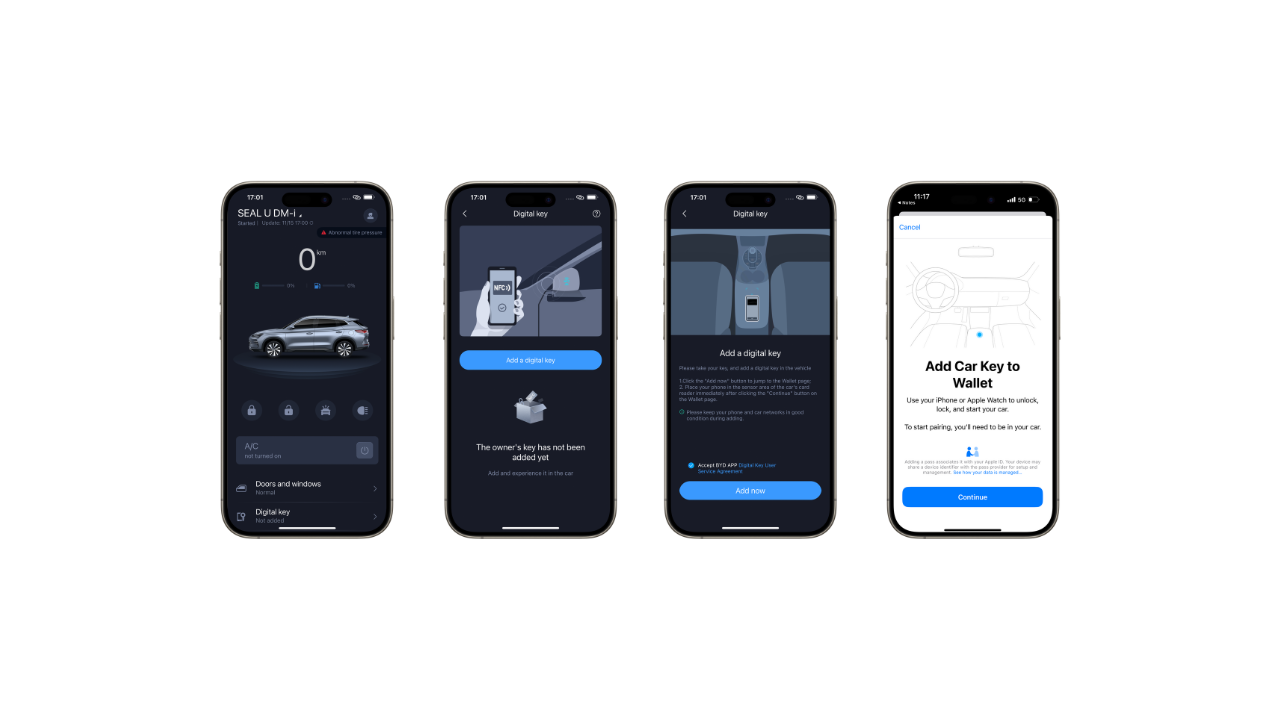 Setting up the JBO竞博 Digital Key on Your iPhone
